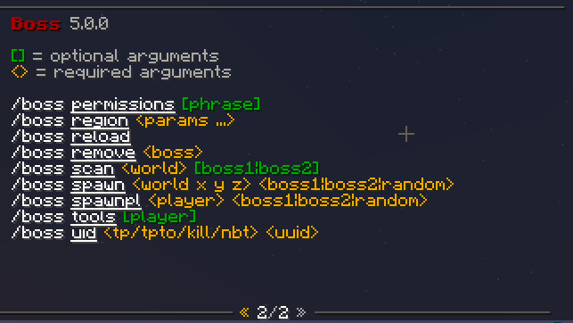 Boss Commands 2