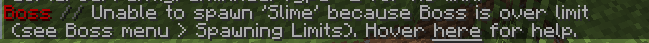 Spawn Egg Message