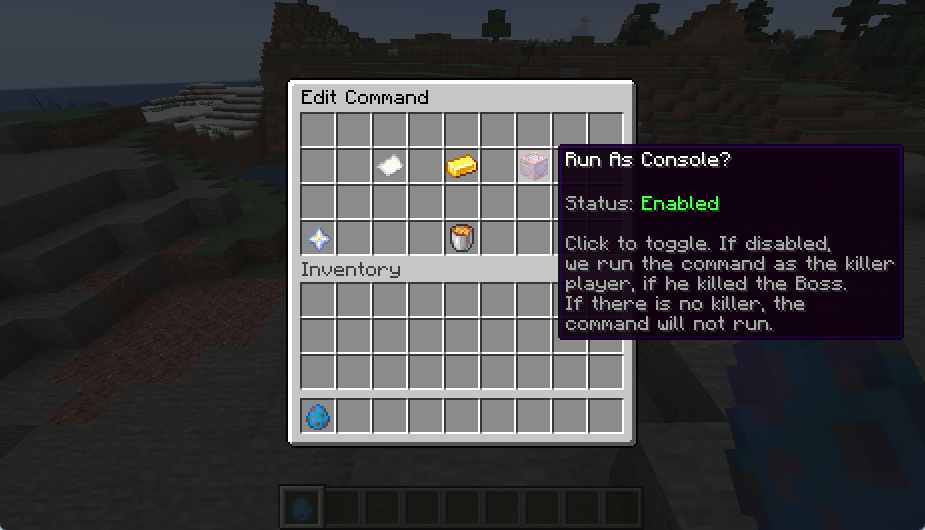 Command Configuration