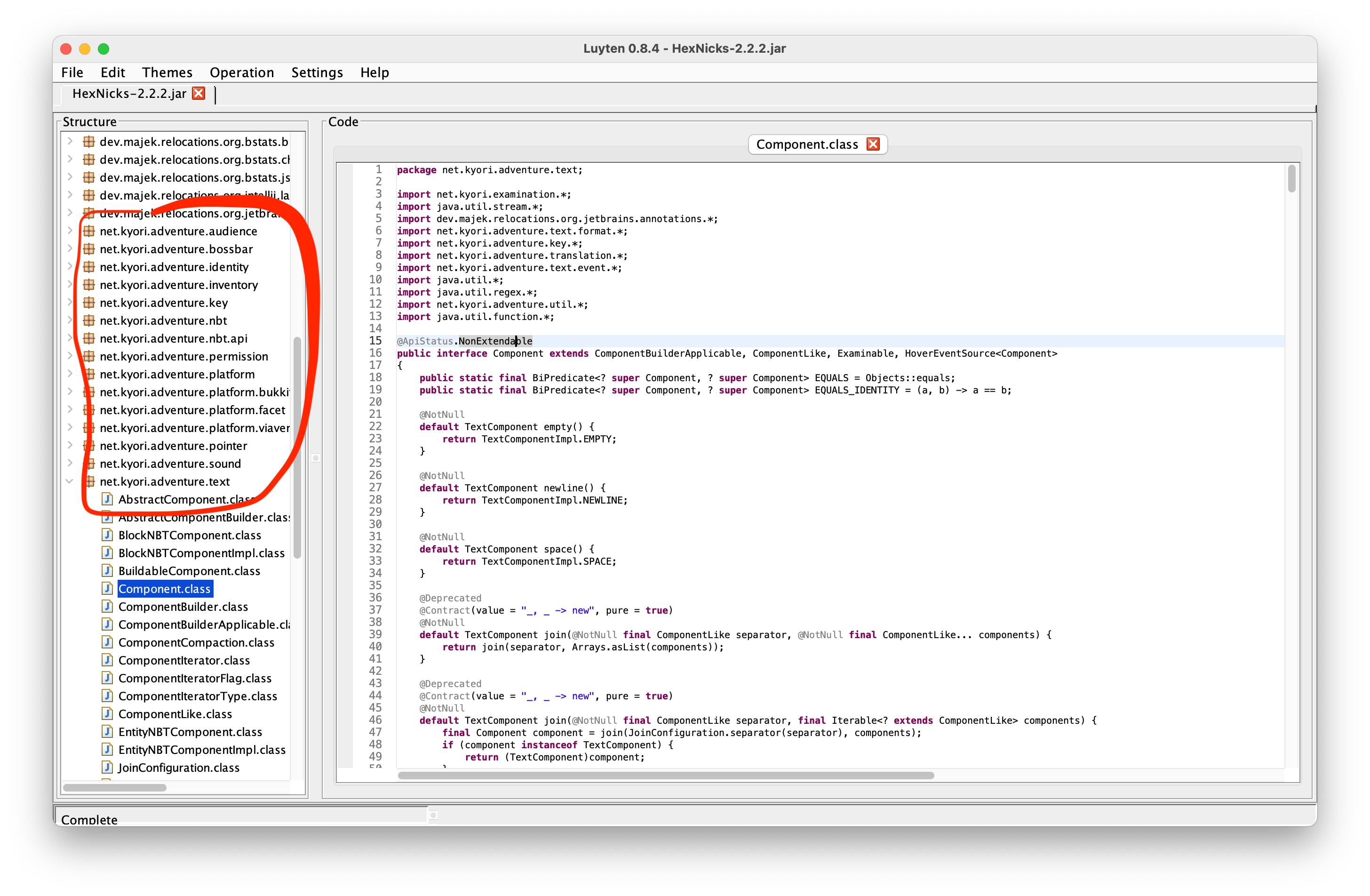 HexNicks decompiled code showing improper shading