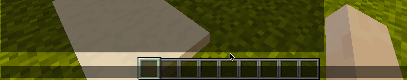 Action bar message demonstration