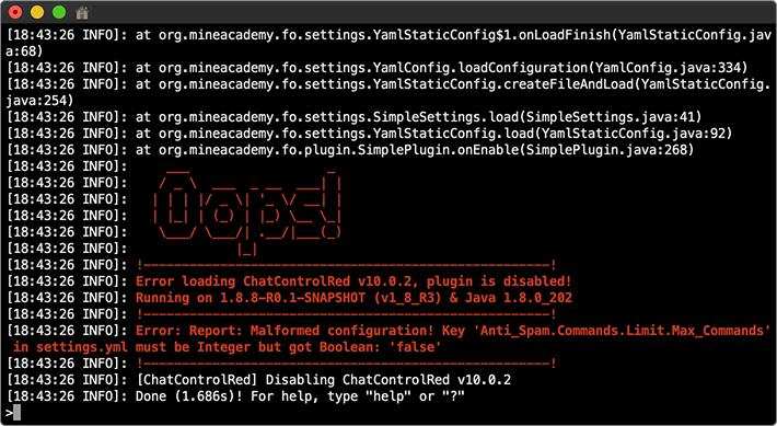 Example Error